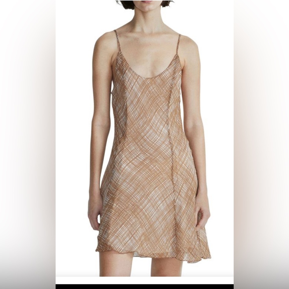 Rag & Bone  Delilah Silk Blend Chiffon Mini Dress